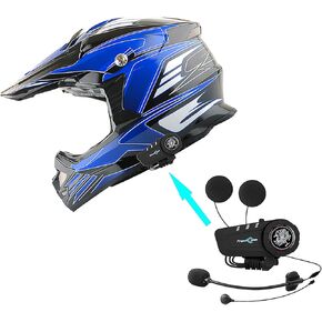 1Storm Adult Motocross Helmet ATV Dirt Bike BMX MX Downhill Mountain Helmet Track Style H819-5