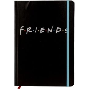 Friends Daily Planner for Kids and Adults, 96 pages, Black