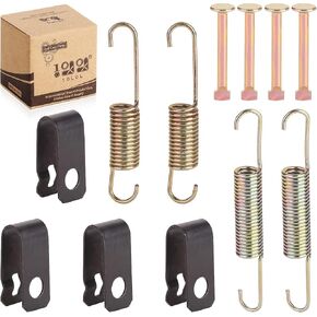 10L0L Brake Shoes Spring Kit for Club Car DS Precedent Golf Carts 1980-UP, Replace OEM#1018163-01 1011466