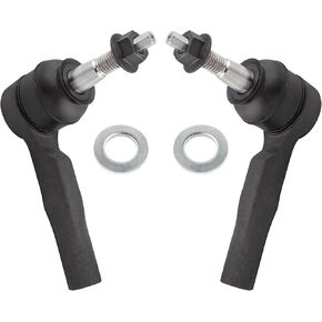 2 PCS Outer Tie Rod End ES800640 Fits 2010 2011 2012 2013 2014 2015 2016 For Cadillac SRX, 2010-2017 For Chevrolet Equinox, 2010-2017 For GMC Terrain