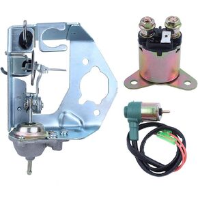 Choke Valve Damper Starter Relay Solenoid For Honda GX390 13HP 188F Engine Part, Carburetor Solenoid, Choke Valve Damper Bracket, Starter Relay Solenoid