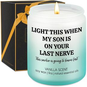 GSPY Candles - Daughter in Law Gifts, Daughter in Law Birthday Gifts - Daughter in Law Gifts from Mother in Law - Mothers Day Gifts for Daughter in Law, Sons Girlfriend, Future Daughter in Law