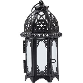 Vintage Lantern Dollhouse Fruit Tree Black Candle Holder Metalwork Hanging Lantern Decorative Metal Lantern Hollow Candleholder Black Chandelier Candle Lantern Decorations Branches