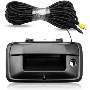 Tailgate Handle Backup Camera Rear View Camera Fits for Chevy Silverado/GMC Sierra 1500 2014-2018 GMC Sierra 2500HD 3500HD/GMC Canyon 2015-2018