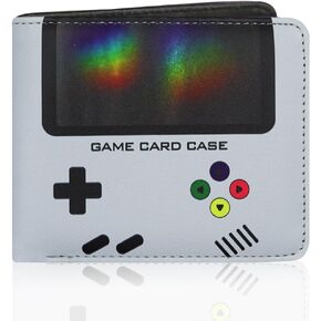 Teen Boys Wallet with Zipper Coin Pocket for Teenager and Youth Guys, Cool Bi-Fold Leather Purses with Credit Card Cash Holder and ID Window for Men, Funny Gifts for Kids -Hero