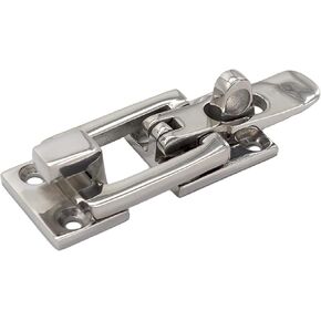 MARINE CITY 316 Grade Stainless Steel Polished Finish Clamp Locking Cam Latches 0.17 Inches Diameter for Boats – Caravans – Ships – Yachts (Pack of 1)