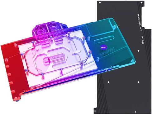 Copper GPU Water Cooling Block GPU Waterblock Graphics Card Water Cooling Block for Asus TUF Gaming Radeon RX 7900 XTX RX 7900 XT OC (5V ARGB RBW Aura Effect LED Lights GPU Block with Backplate) in Saudi Arabia