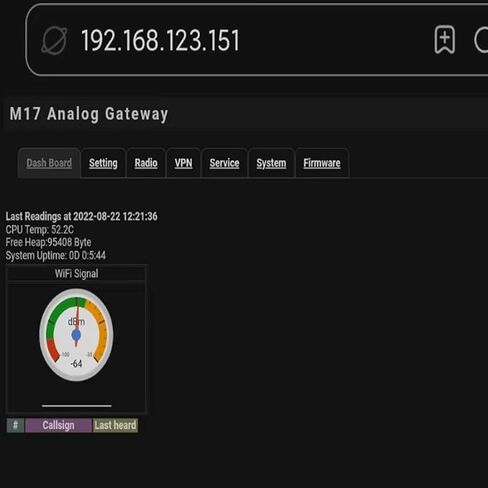 ترقية M17 التناظرية بوابة Hotpot ESP32 دعم إلغاء الضوضاء ، AGC M17 mref عاكس in Kuwait