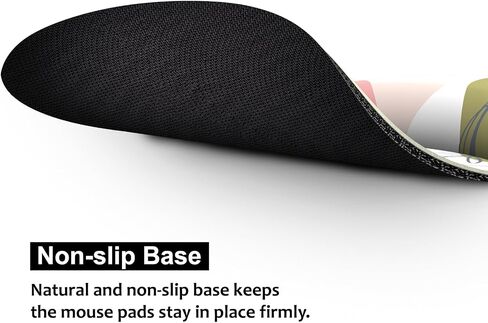 Audimi Small Mouse Pad with Wrist Rest Support Mouse Mat Non-Slip Rubber Base for Laptop PC Office Working Gaming (Green) in Kuwait