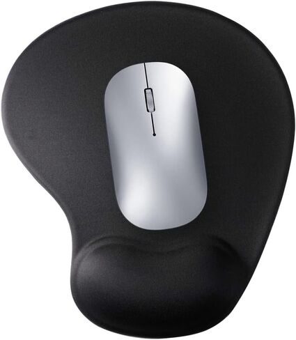 Audimi Small Mouse Pad with Wrist Rest Support Mouse Mat Non-Slip Rubber Base for Laptop PC Office Working Gaming (Green) in Kuwait