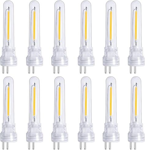 String Lights Replacement LED Bulb Filament 6 Packs, 2700K Warm White, S14 Light Bulb Accessories, Shatterproof Waterproof and Dimmable in Saudi Arabia