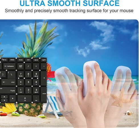 Large Gaming Mouse Pad Extended Mousepad Computer Keyboard Mouse Mat Desk Pad for Home Office Gaming Work (M-Charming Butterfly) in Saudi Arabia