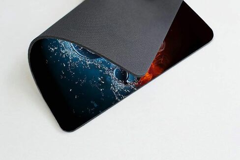 Mermaid scales Mouse pad,Blue Watercolor fish scales Rectangle Non-Slip Rubber Mousepad 9.5 X 7.9 Inch (240mmX200mmX3mm) in Saudi Arabia