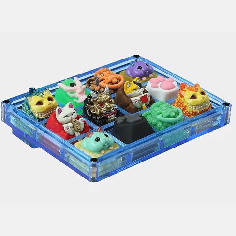 حافظة عرض حرفية من الأكريليك لكابلات الفضاء لأغطية مفاتيح لوحة المفاتيح الميكانيكية (ليلة) in Kuwait