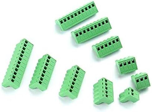 10 أزواج 2/3/4/5/6/7/8/9/10/11P دبوس 5.08 مم ذكر Feamle نوع التوصيل PCB Mount برغي طرفي كتل الزاوية اليمنى مجموعة متنوعة، موصلات AC 300V 15A(IEC)/10A(UL) in Kuwait
