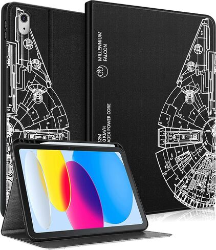 for Apple iPad 10th Generation Case 10.9 Inch Girls Cute Boys Kids Women Folio Smart Cover with Pencil Holder Cool Design Men Teens Unique Cases for iPad 10 Gen 2022 A2696 A2757 in Saudi Arabia