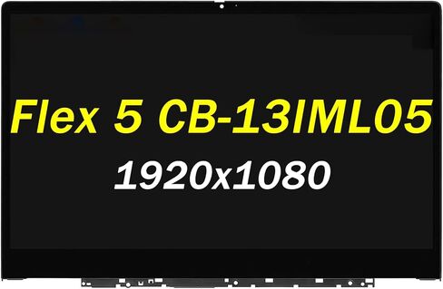 5D10S39657 بديل لجهاز Lenovo IdeaPad Flex 5 CB 13IML05 82B8 82B8002UUX 5D10S39656 B133HAN06.6 1920X1080 13.3 بوصة شاشة LED LCD تعمل باللمس + مجموعة محول رقمي لشاشة العرض in Saudi Arabia