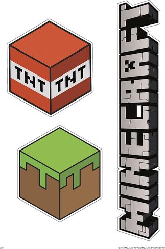 Trends International Minecraft - شارات الجهاز in Saudi Arabia