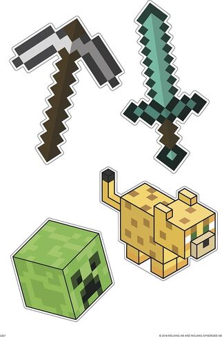 Trends International Minecraft - شارات الجهاز in Saudi Arabia