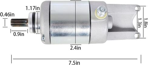 WFLNHB Starter Replacement for Kawasaki Prairie KVF 360 2003-2008 SMU0465 21163-1328 in Saudi Arabia