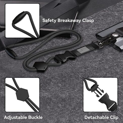 محفظة حامل شارة ELV، حامل بطاقة هوية من الألومنيوم عالي التحمل مع زر تحرير سريع، مشبك معدني لبطاقة هوية المكاتب، معرف المدرسة، رخصة السائق، المحفظة، يحمل 1-4 بطاقات in Kuwait