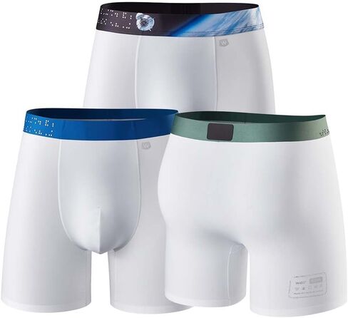 Mk1 Ultra Boxer Briefs for Men (3-Pack) - Breathable Men’s Underwear, Quick-Dry, Stretchy, 3D Pouch in Saudi Arabia