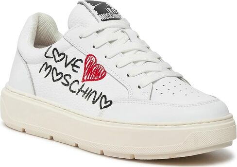 Love Moschino women sneakers white in Saudi Arabia