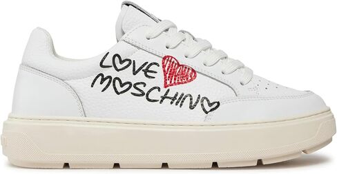 Love Moschino women sneakers white in Saudi Arabia
