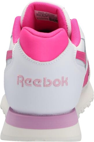 حذاء رياضي نسائي من Reebok Glide، أبيض/وردي ليزر/وردي ياسمين، 10.5 in Saudi Arabia