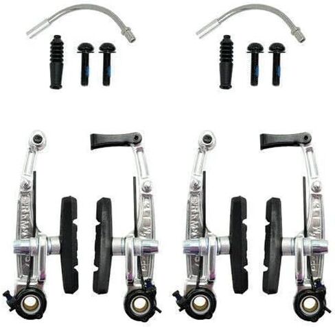 طقم فرامل سحب خطي TEKTRO 857AL بأذرع طويلة 110 مم، فضي، MH1814 in Kuwait