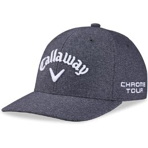 Callaway Golf Performance Pro Tour Cap Collection Headwear (XL, Heather Gray/White)