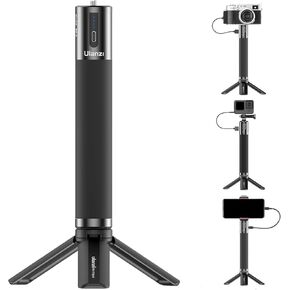 ULANZI Battery Handle Grip, BG-3 10000mAh Power Bank Grip Portable Charger Tripod Monopod for DLSR Action Camera Smartphone Vlogging Time-Lapse Shooting Live Streaming Filmmaking in Saudi Arabia