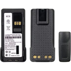 7.4V 2900mAh PMNN4489A IMPRES Battery for GP328D+ GP338D+ P8668I APX900 DGP5050E DGP5550E DGP8050E DGP8550E DP4801E XIRP8600I Walkie Talkies Replacement Battery