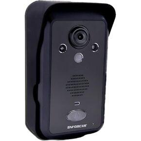 Seco-Larm DP-266-CAQ Enforcer Additional Color Video Phone Camera for DP-266-1C7Q, Built-in IR LEDs for Nighttime Use, 9-16 VAC/5-16 VDC, PIR Sensor, 640 TV Lines Resolution, 2mm Lens