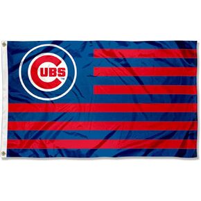 Chicago Baseball Stars and Stripes American Nation 3x5 Flag