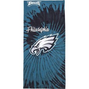 Northwest NFL Philadelphia Eagles Unisex-Adult Beach Towel, 30" x 60", Psychedelic
