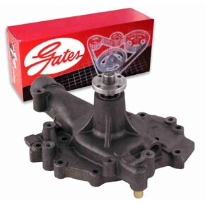 Gates Engine Water Pump compatible with Ford F-250 7.5L V8 1973-1992