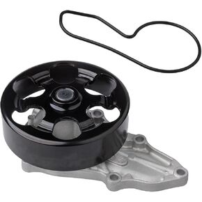 AW9461 Professional Water Pump Kit With Gasket (For 2.4L L4) Compatible With 2004-2008 Ac-ura TSX /2003-2007 Ho-nda Accord, 2007-2009 CR-V, 03 04 05 06 07 08 09 10 11 Element