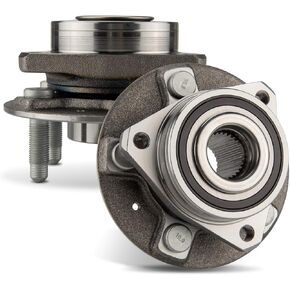 PHILTOP 513282 Front Rear Wheel Hub and Bearing Assembly 5 Lugs for CTS 2008-2016 2.0L 3.0L 3.6L, Camaro 2010-2015 3.6L 6.2L, XTS 2018-2019 3.6L, Impala 2018-2019 2.5L 3.6L, 2 PCS with ABS