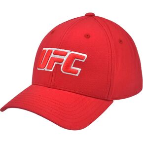 Concept One UFC Dad Hat, 6 Panel Cotton Adjustable Adult Baseball Cap with Curved Brim