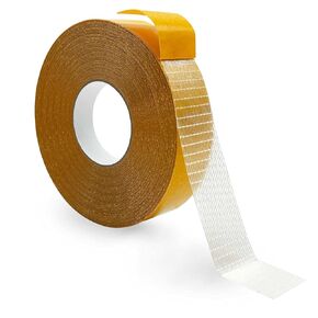 Extra Strong Double Sided Fabric Tape Heavy Duty for Clothes,Double Stick Fabric Tape for Carpet/Clothing 1inch x 66FT(20m) High Stickness Strong 2 Sided Tape