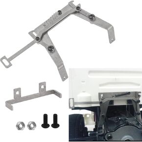 Stainless Steel RC Car Shell Buckle Fixed Cab Lock Catch Compatible with 1/14 Tamiya Trailer Tractor Scania Man R620 Benz-Model 1851 Truck Car
