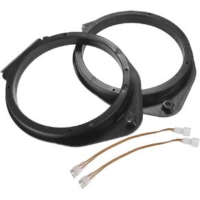 uxcell 6.5" Car Speaker Adapter Spacer Ring with Wire Combination for Chevy Silverado 1500 1999-2007