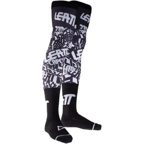 Leatt Black White Knee Brace Socks pair in Saudi Arabia