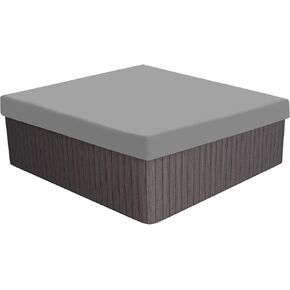 PATIKIL 78.7x78.7x11.8 inch Square Hot Tub Cover, 210D Oxford Waterproof Dustproof SPA Cover Protector Patio Furniture Covers for Hot Tub Outdoor Indoor, Green