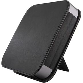 Protection Leather Case Cover for Apple Mac Mini (Black)