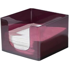 123Arts Napkin Holder Tissue Box Plastic Napkin Dispenser for Restaurant Home Decor