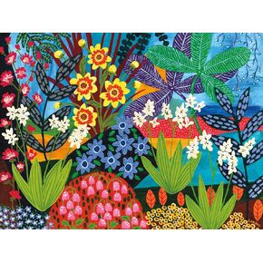 Ceaco - Liselle Larsen - Fantasy Gardens - 300 Oversized Piece Jigsaw Puzzle