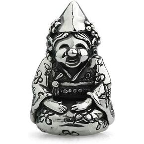 OHM Gnome Chan Sterling Silver Bead