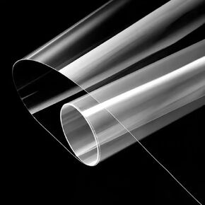 Clear Security and Safety Window Film Shatterproof Adhesive UV Blocking Explosion-Proof Glass Protective Vinyl for Home and Office, 2mil, 0.05mm, 24Inch x 10Feet